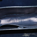 CELINE C Sulky Shoulder Bag Canvas Navy Auth EC321-11