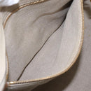 PRADA Canapa GM Hand Bag Canvas Blue Gold Auth EC334-20