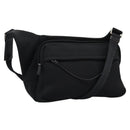 PRADA Shoulder Bag Nylon Black Auth EC354-1