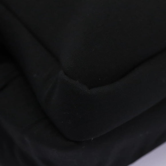 PRADA Shoulder Bag Nylon Black Auth EC354
