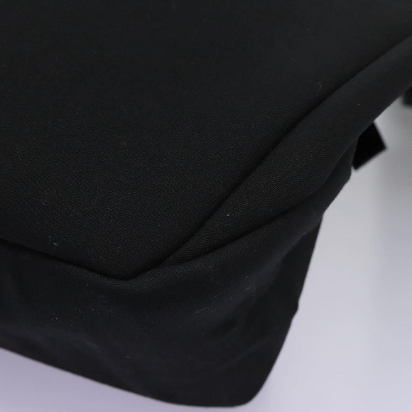 PRADA Shoulder Bag Nylon Black Auth EC354