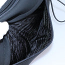 PRADA Shoulder Bag Nylon Black Auth EC354-20