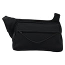 PRADA Shoulder Bag Nylon Black Auth EC354-13