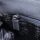 PRADA Shoulder Bag Nylon Black Auth EC354-28