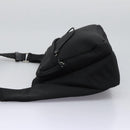 PRADA Shoulder Bag Nylon Black Auth EC354-3