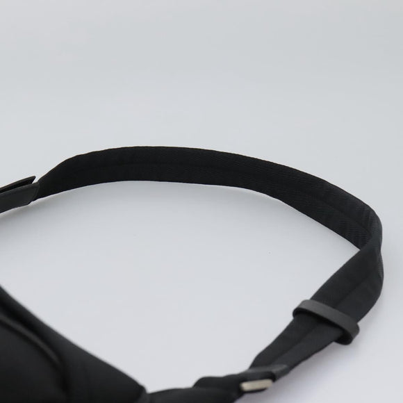 PRADA Shoulder Bag Nylon Black Auth EC354