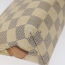 LOUIS VUITTON Damier Azur Pochette Cosmetic PM Pouch N60024 LV Auth EC362-16