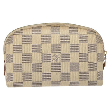 LOUIS VUITTON Damier Azur Pochette Cosmetic PM Pouch N60024 LV Auth EC362 - 0