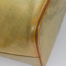 LOUIS VUITTON Monogram Vernis Houston Hand Bag Gris M91053 LV Auth EC363-16