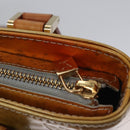 LOUIS VUITTON Monogram Vernis Houston Hand Bag Gris M91053 LV Auth EC363-9