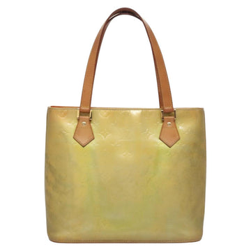 LOUIS VUITTON Monogram Vernis Houston Hand Bag Gris M91053 LV Auth EC363 - 0