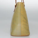 LOUIS VUITTON Monogram Vernis Houston Hand Bag Gris M91053 LV Auth EC363-3