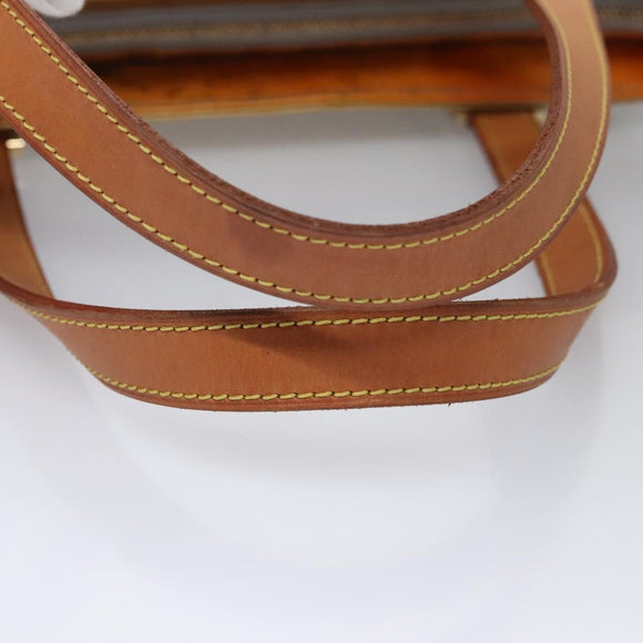 LOUIS VUITTON Monogram Vernis Houston Hand Bag Gris M91053 LV Auth EC363