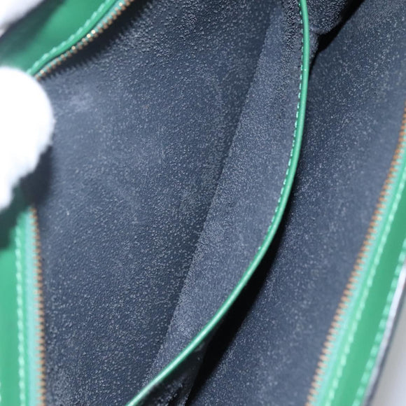 LOUIS VUITTON Epi Trousse Crete Pouch Green M48404 LV Auth EC374