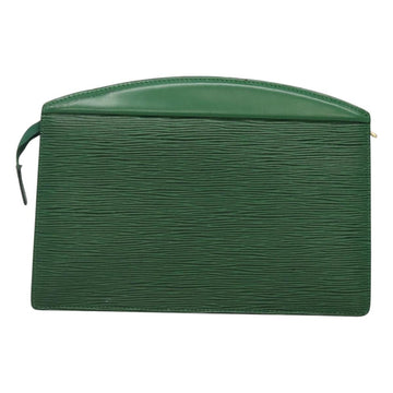 LOUIS VUITTON Epi Trousse Crete Pouch Green M48404 LV Auth EC374 - 0