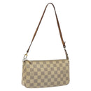LOUIS VUITTON Damier Azur Pochette Accessoires Pouch N51986 LV Auth EC377-1