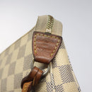 LOUIS VUITTON Damier Azur Pochette Accessoires Pouch N51986 LV Auth EC377-18