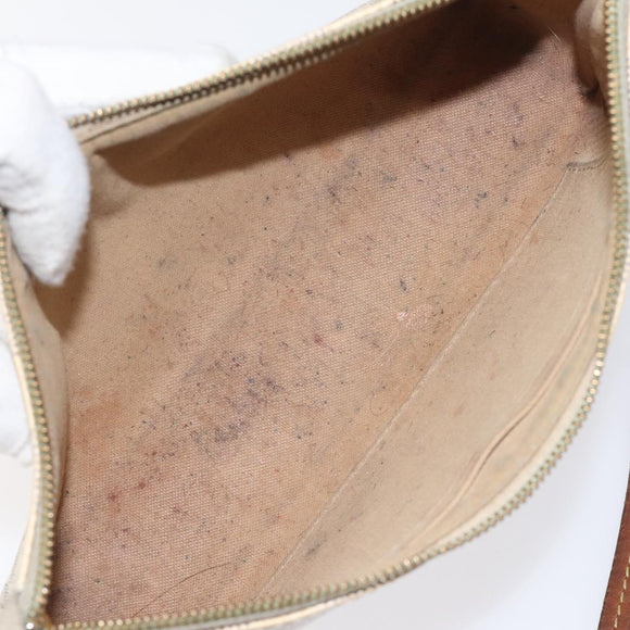 LOUIS VUITTON Damier Azur Pochette Accessoires Pouch N51986 LV Auth EC377