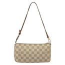 LOUIS VUITTON Damier Azur Pochette Accessoires Pouch N51986 LV Auth EC377-2