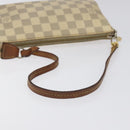 LOUIS VUITTON Damier Azur Pochette Accessoires Pouch N51986 LV Auth EC377-7