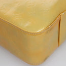 LOUIS VUITTON Monogram Vernis Columbus Tote Bag Gris M91028 LV Auth EC384-9
