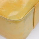 LOUIS VUITTON Monogram Vernis Columbus Tote Bag Gris M91028 LV Auth EC384-16