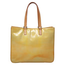 LOUIS VUITTON Monogram Vernis Columbus Tote Bag Gris M91028 LV Auth EC384-13
