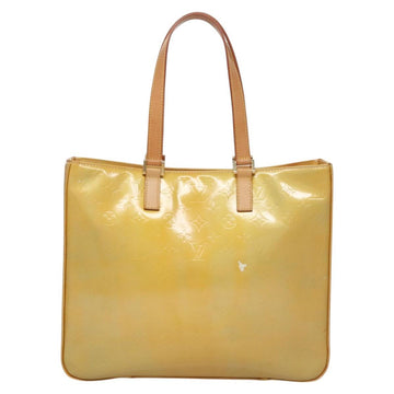 LOUIS VUITTON Monogram Vernis Columbus Tote Bag Gris M91028 LV Auth EC384 - 0