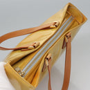 LOUIS VUITTON Monogram Vernis Columbus Tote Bag Gris M91028 LV Auth EC384-7