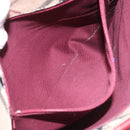 BURBERRY Nova Check Blue Label Shoulder Bag Canvas Beige Auth EC388-21