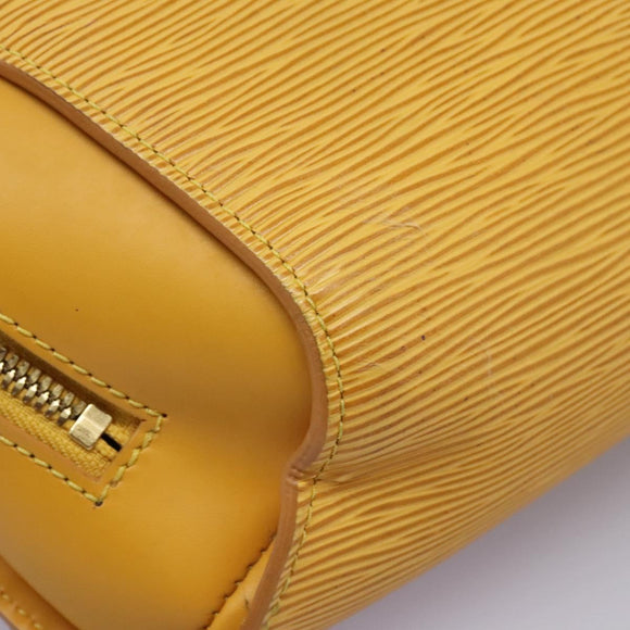 LOUIS VUITTON Epi Mabillon Backpack Yellow M52239 LV Auth EC390