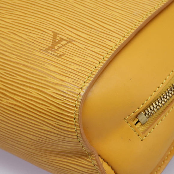 LOUIS VUITTON Epi Mabillon Backpack Yellow M52239 LV Auth EC390