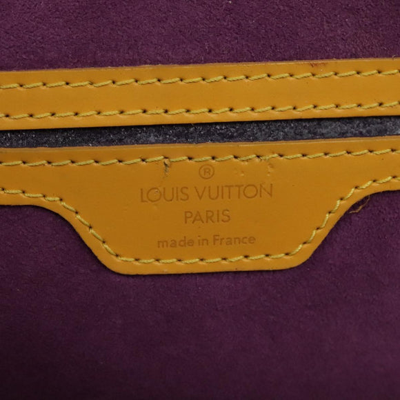 LOUIS VUITTON Epi Mabillon Backpack Yellow M52239 LV Auth EC390