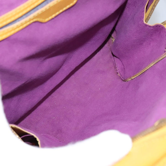 LOUIS VUITTON Epi Mabillon Backpack Yellow M52239 LV Auth EC390