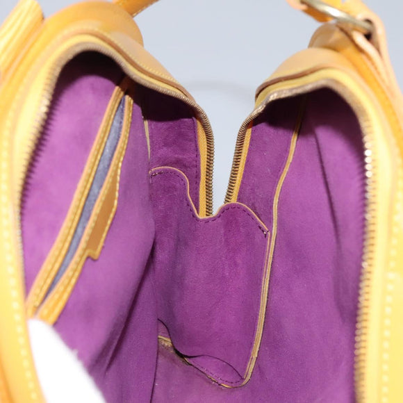 LOUIS VUITTON Epi Mabillon Backpack Yellow M52239 LV Auth EC390