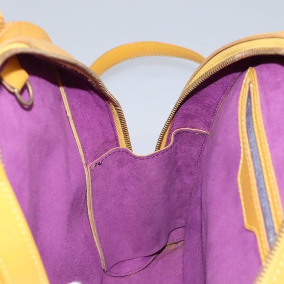 LOUIS VUITTON Epi Mabillon Backpack Yellow M52239 LV Auth EC390