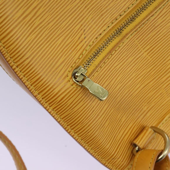 LOUIS VUITTON Epi Mabillon Backpack Yellow M52239 LV Auth EC390