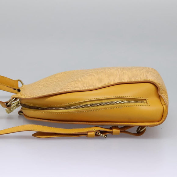 LOUIS VUITTON Epi Mabillon Backpack Yellow M52239 LV Auth EC390