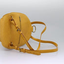 LOUIS VUITTON Epi Mabillon Backpack Yellow M52239 LV Auth EC390-7