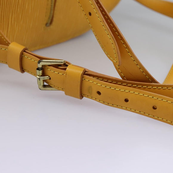 LOUIS VUITTON Epi Mabillon Backpack Yellow M52239 LV Auth EC390