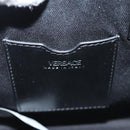 VERSACE Hand Bag Raffia 2way Beige Auth EC391A-18