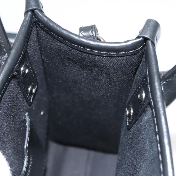 VERSACE Hand Bag Raffia 2way Beige Auth EC391A