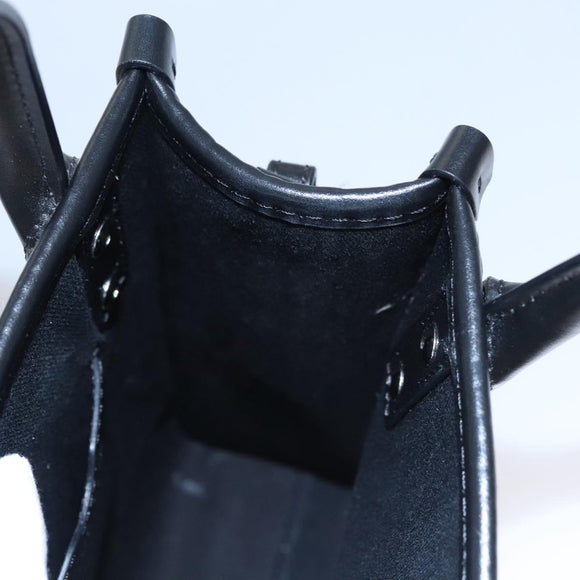 VERSACE Hand Bag Raffia 2way Beige Auth EC392AV