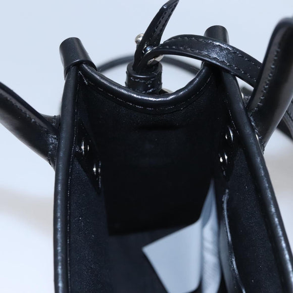 VERSACE Hand Bag Raffia 2way Beige Auth EC392AV