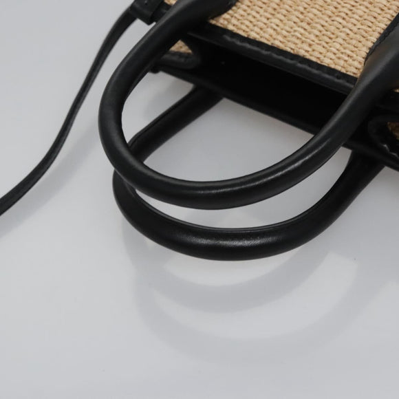 VERSACE Handtasche Bast 2-Wege Beige Auth EC392AV