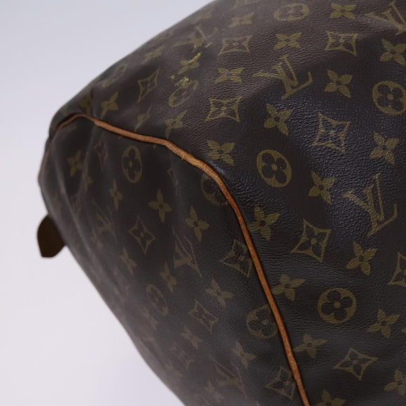 LOUIS VUITTON Monogram Keepall 60 Boston Bag M41422 LV Auth EC404