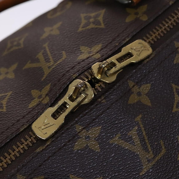 LOUIS VUITTON Monogram Keepall 60 Boston Bag M41422 LV Auth EC404