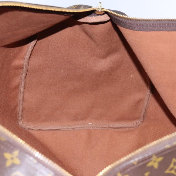 LOUIS VUITTON Monogram Keepall 60 Boston Bag M41422 LV Auth EC404