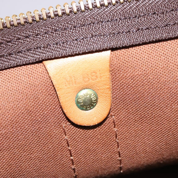 LOUIS VUITTON Monogram Keepall 60 Boston Bag M41422 LV Auth EC404