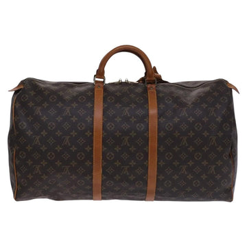 LOUIS VUITTON Monogram Keepall 60 Boston Bag M41422 LV Auth EC404 - 0